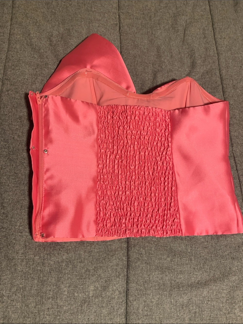 Hutch Presley Strapless Bow Top. - Picture 3 of 6